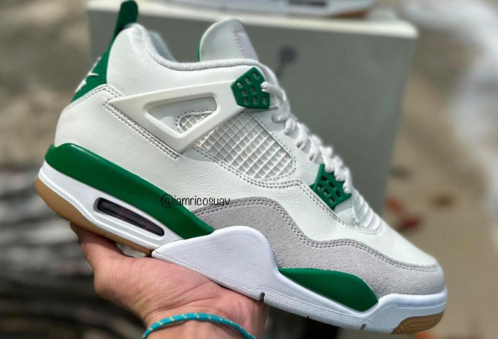 The Nike SB x Air Jordan 4 'Pine Green' is a basketball legend that's made  for skateboarding (and it's dropping early)