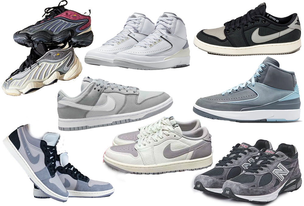 The Official Sneaker Color Of Summer 2023 Is Grey