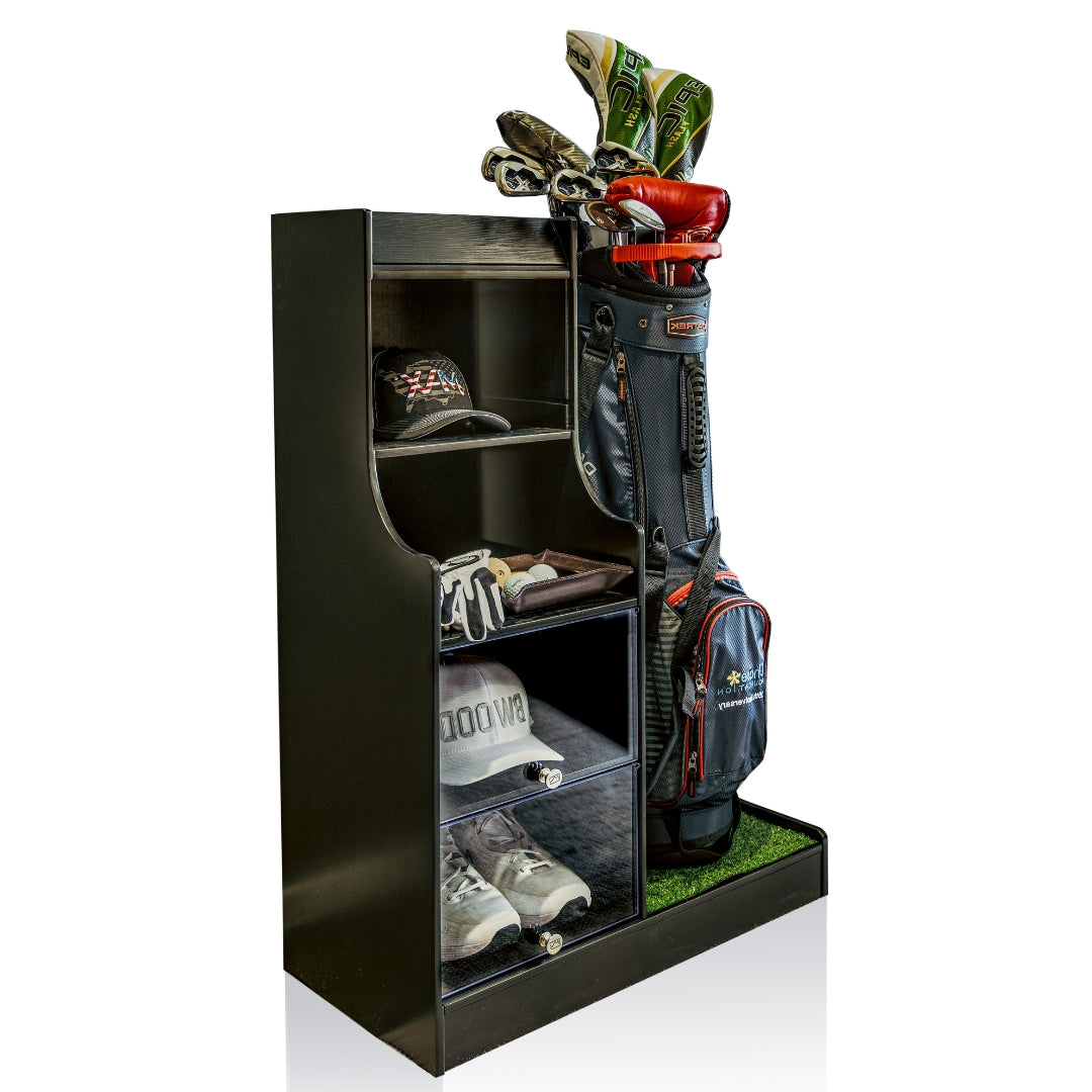 SNEAKER THRONE Golf Throne - Golf Bag Storage