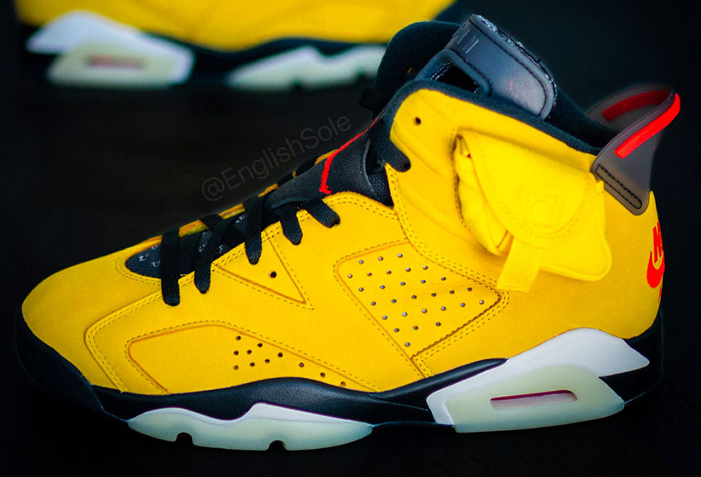 Early Look: Travis Scottâs Brightest Air Jordan Collab Yet â SNEAKER THRONE