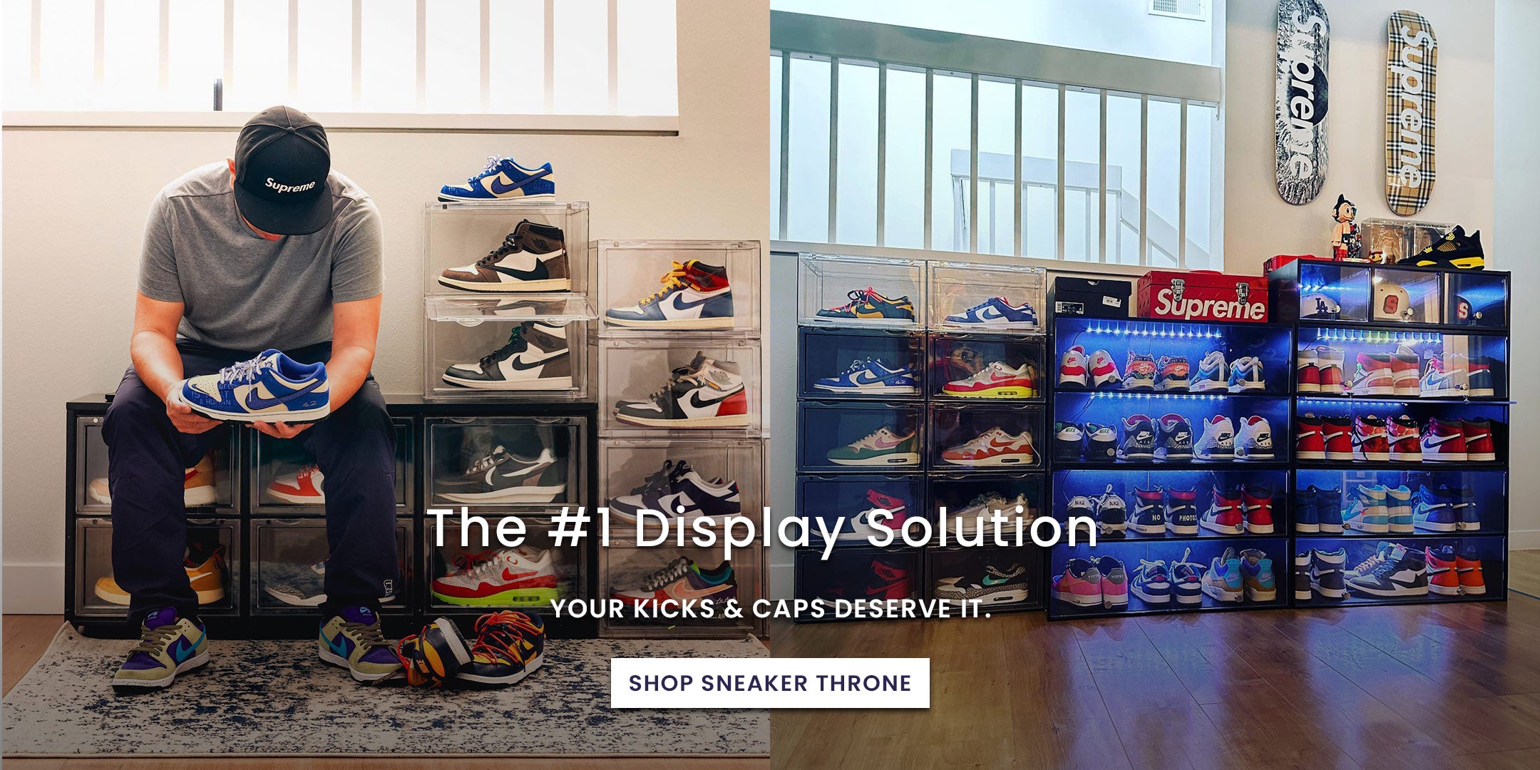 Sneaker Storage: Organize Your Shoe Collection with Premium Solutions –  SNEAKER THRONE