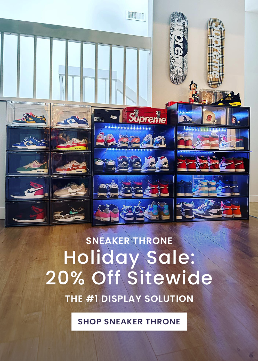 Sneaker Storage Organize Your Shoe Collection with Premium Solutions SNEAKER THRONE
