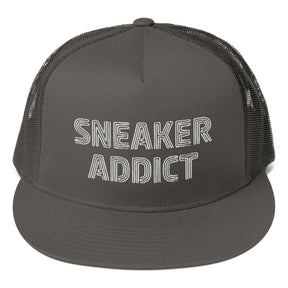 SNEAKER THRONE Sneaker Addict Mesh Grey Snapback